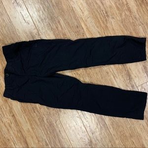 Boys Under Armour dress/golf pants size 12 black